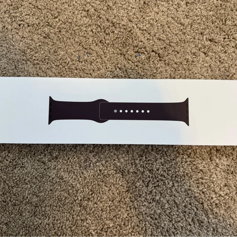 New Apple 41mm Sport Band-Black Cherry